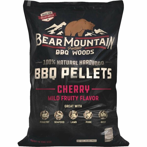 Bear Mountain Premium Bbq Woods Grill Pellets Cherry 20Lb FK13